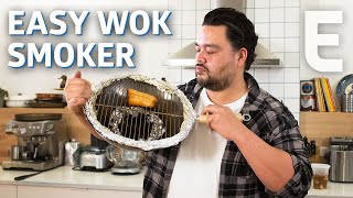 How to Turn Your Wok into an Indoor Smoker — You Can Do This [upl. by Duster]