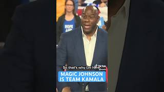 Magic Johnson’s TEAM KAMALA [upl. by Assyn]