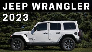 2023 Jeep Wrangler Sahara  Learn the basics of the Wrangler [upl. by Loeb]