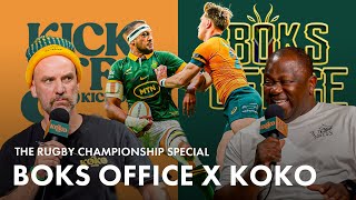 The ULTIMATE Australia vs South Africa rugby showdown  Boks Office x Kick Ons Kick Offs Part 2 of 2 [upl. by Anilra]