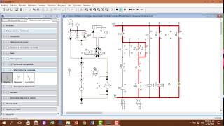 Simulación de un circuito hidráulico  Acumulador Hidráulico [upl. by Neelloc]