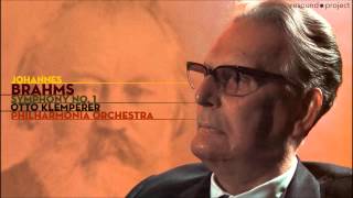 Brahms  Symphony No1 op68  Klemperer Philharmonia 1956 STEREO [upl. by Ramgad]