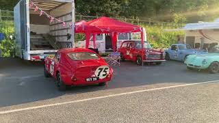 TRIUMPH SPITFIRE ASHLEY BODY VERY RARE APPEARANCE AT HRDC HISTORICS ON THE HILL JUNE 2023 [upl. by Ynnej]