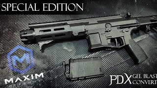 NEW SPECIAL EDITION PDX AEG high performance gel blaster conversion [upl. by Anyehs]