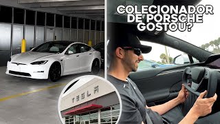 TIRANDO O TESLA NOVO DE 1000 CAVALOS DA CONCESSIONÁRIA  MODEL S PLAID [upl. by Mcgrody]