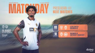 PARTIDO PRETEMPORADA VALENCIA CF  LEVANTE UD [upl. by Loydie]