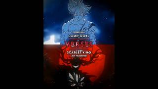 Comp Goku Vs Scarlet King Remake [upl. by Wini]