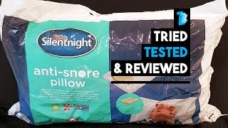 Silentnight AntiSnore Pillow  Tested amp Reviewed [upl. by Weibel]