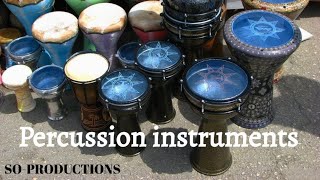 Percussion instruments ايقاعات طبلة [upl. by Goldenberg476]