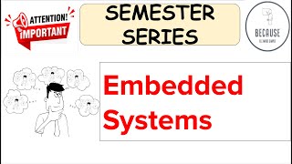 Embedded Systems Important Questions CS3691 [upl. by Cinom222]