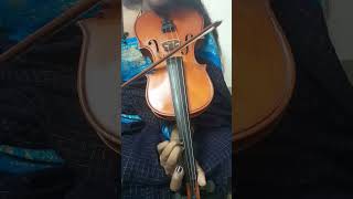 Jingle bells song in violin  tutorial video is uploadedyoutub shortschristmas songjingle bells [upl. by Lapham53]