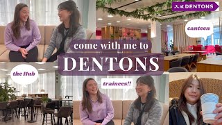 DENTONS LONDON office tour amp trainees interview [upl. by Bluefield]