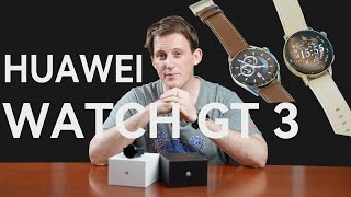 HUAWEI WATCH GT3 unboxing ： a smart watch of the value of beauty and sports health monitoring [upl. by Jamilla]