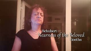 quotNähe des Geliebtenquot Nearness of the Beloved  SCHUBERT  LauraTenora [upl. by Ecineg]