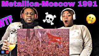 This Crowd Is Freaking Huge Metallica “Enter Sandman” Live Moscow 1991 Reaction [upl. by Naerda]