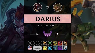 Darius Top vs Renekton  NA Master Patch 149 [upl. by Lladnew117]