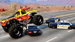 🏜️ El TORO LOCO Pursuit Crazy Desert Police Chase [upl. by Ninette845]