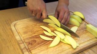 Knife Skills How To Slice An Apple For Pies [upl. by Notnarb]