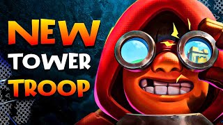 Cannoneer NEW Tower Troop Gameplay and Sneak Peek [upl. by Elmer]