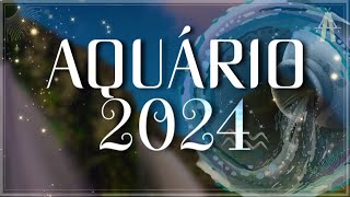 PREVISÕES 2024 TODOS OS CAMPOS AQUÁRIO ♒️ [upl. by Enineg]