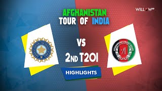 Highlights 2nd T20I India vs Afghanistan  2nd T20I  IND vs AFG [upl. by Eegnat]