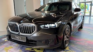 BMW 5 SERIES 2024  FULL walkaround amp details BEAUTIFUL SEDAN [upl. by Dnomayd863]