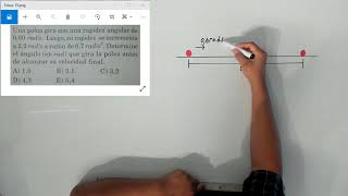 MOVIMIENTO CIRCUNFERENCIAL MCU Y MCUV  Problema 9 [upl. by Erasmo]