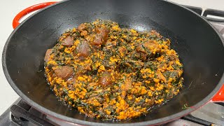 How To Make The Authentic Ghanaian Local Kontomere Stew [upl. by Ettenil315]