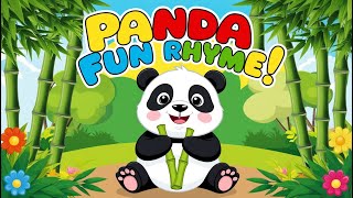 panda song  animal song for kids  nursery rhymes amp babies songs [upl. by Nnairrek]