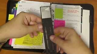 Filofax Tip No 18  Book Light for the Filofax  The Australian Way [upl. by Spence]