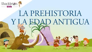 Historia de España para niños 1La prehistoria y la Edad Antigua para niños  Shackleton Kids [upl. by Cirdec]