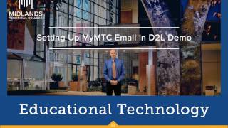 D2L Brightspace v107 Daylight Setting Up Microsoft 365 Email Widget Demo [upl. by Row560]