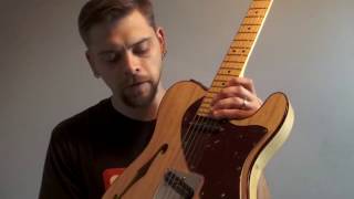 Fender American Deluxe Telecaster  Thinline [upl. by Durwood152]