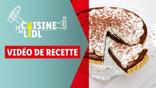 Gâteau bananechocolat à la crème fraîche Lidl Belgique [upl. by Nylak]