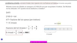 problemi con frazioni1 [upl. by Anauqahc]