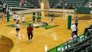 8th Grade Volleyball Tatum Lady Eagles vs White Oak Roughnecks 93024 [upl. by Assenov]