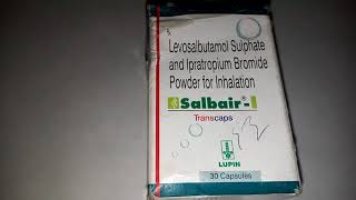 SALBAIR L RxLevosalbutamal salphate amp Ipratropium bromide capsule [upl. by Rheims]