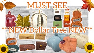 MUST SEE NEW DOLLAR TREE HAUL dollartree dollartreefalldecor fallcrafts diy halloweendecor [upl. by Gerhan]