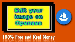 How to Edit Uploaded Image on Opensea  listing on opensea [upl. by Mak]