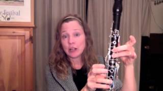 Clarinet Lesson How to play high notes on clarinet  part 2 [upl. by Tenej]