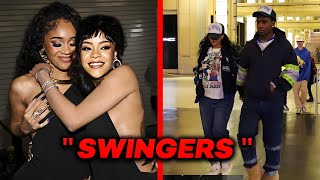 Exposing Rihanna ASAP Rocky amp Saweetie Love Triangle  Who Cheated [upl. by Kassie]