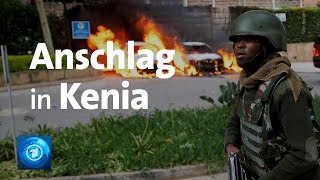 Anschlag in Nairobi Terroristen greifen Hotel in Kenia an [upl. by Esirehs]