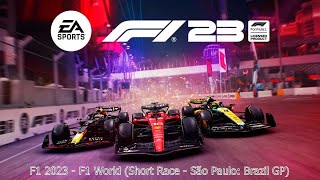 F1 2023  F1 World Short Race San Paulo Brazil GP [upl. by Ahsitak648]