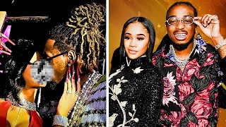 Cardi B drops secrets on Offset and Quavos Fr3ak0ff with Saweetie [upl. by Ahseket214]