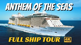 Royal Caribbean Anthem of the Seas  Full Ship Tour amp Review  4K  All Public Spaces Explained [upl. by Stacia208]