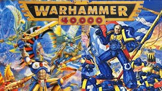 Warhamer 40000 2nd edition battle report Eldar vs Raven Guard [upl. by Aitercal]