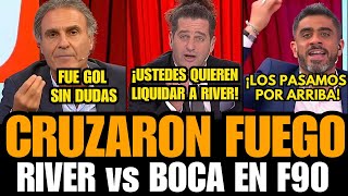 Bulos vs Ruggeri y Manusovich DISCUSIÓN por las POLÉMICAS del BOCA RIVER [upl. by Cardon]