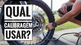 QUAL CALIBRAGEM USAR NOS PNEU DA BIG TRAIL PAPO DE PNEU  CASAL GSA [upl. by Woermer]