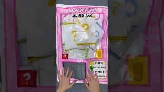 Mystery blind bagdiy asmr blindbag papercraft draw shorts [upl. by Pincince]