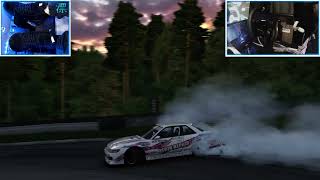 Drifting S13 at Sportsland Yamanashi  Assetto Corsa  2K  Max Graphics [upl. by Yelrak]